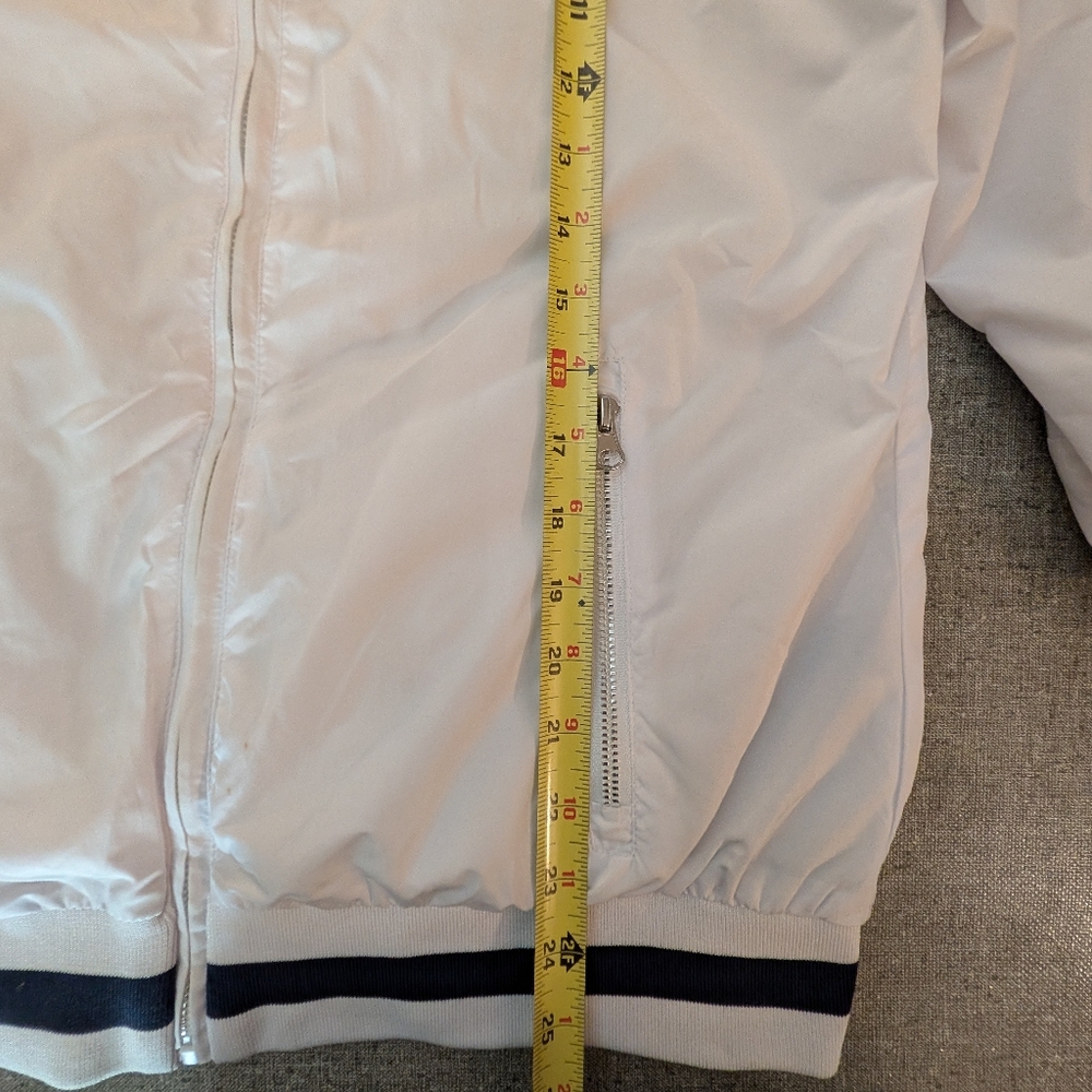 US Polo Assn White Bomber Jacket Size S - Picture 7 of 7